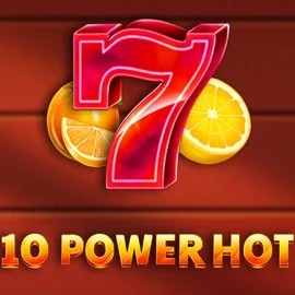 10 Power Hot online game logo by Amusnet Interactive on retrozino.eu