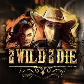 2 Wild 2 Die by Hacksaw Gaming, showcased at retrozino.eu – game logo
