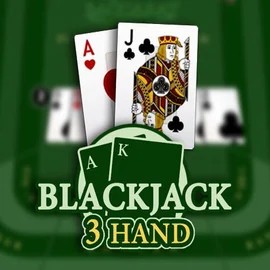 Blackjack 3H (Habanero) by Habanero, showcased at retrozino.eu – game logo