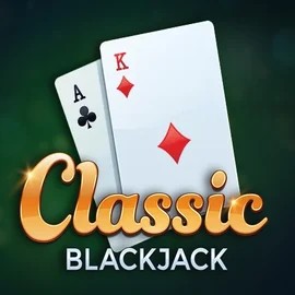 Classic Blackjack logo by Red Tiger Gaming Retrozino Casino