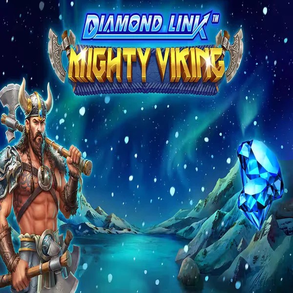 Diamond Link Mighty Viking slot visual from Greentube available on retrozino.eu