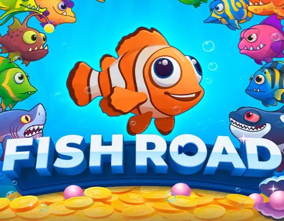 Play the Fish Road slot by InOut on Retrozino Casino