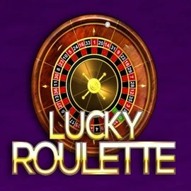 Lucky Roulette online game logo by Belatra Games on retrozino.eu