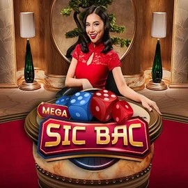 Mega Sic Bac online game logo by Pragmatic Play on retrozino.eu