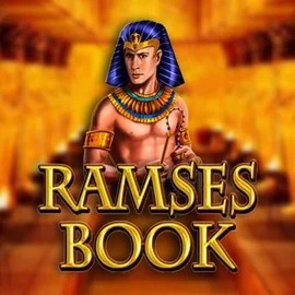 Ramses Book by Gamomat, showcased at retrozino.eu – game logo