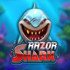 Razor Shark slot icon by Push Gaming, available at Retrozino Casino