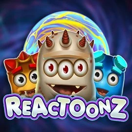 Reactoonz game by Play'n GO – logo hosted on Retrozino Casino