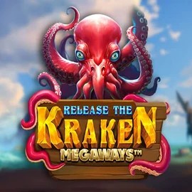 Release the Kraken Megaways logo by Pragmatic Play at Retrozino Casino
