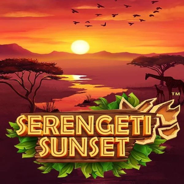 Serengeti Sunset slot visual from Skywind Group available on retrozino.eu