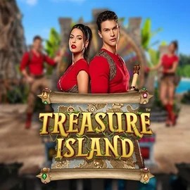Treasure Island by Pragmatic Play, showcased at retrozino.eu – game logo